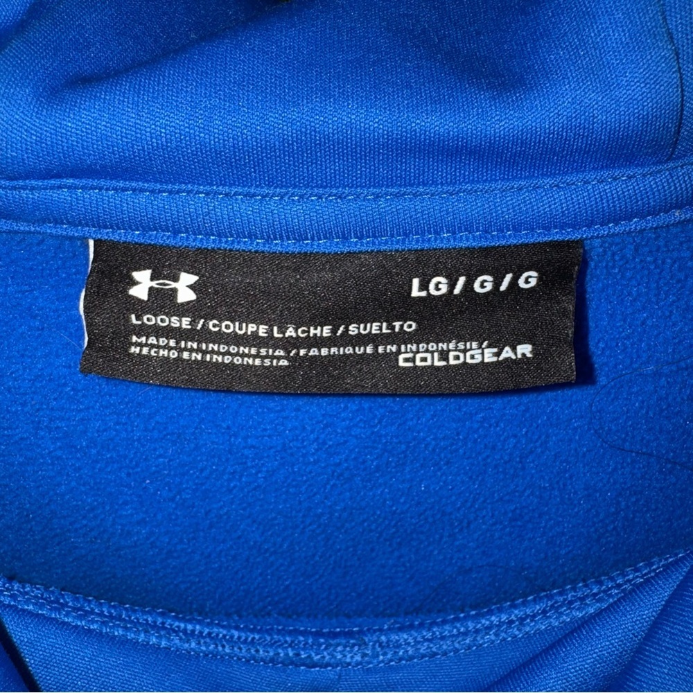 Under Armour Blue‎ The Citadel Hoodie. Size Large. - Picture 4 of 6